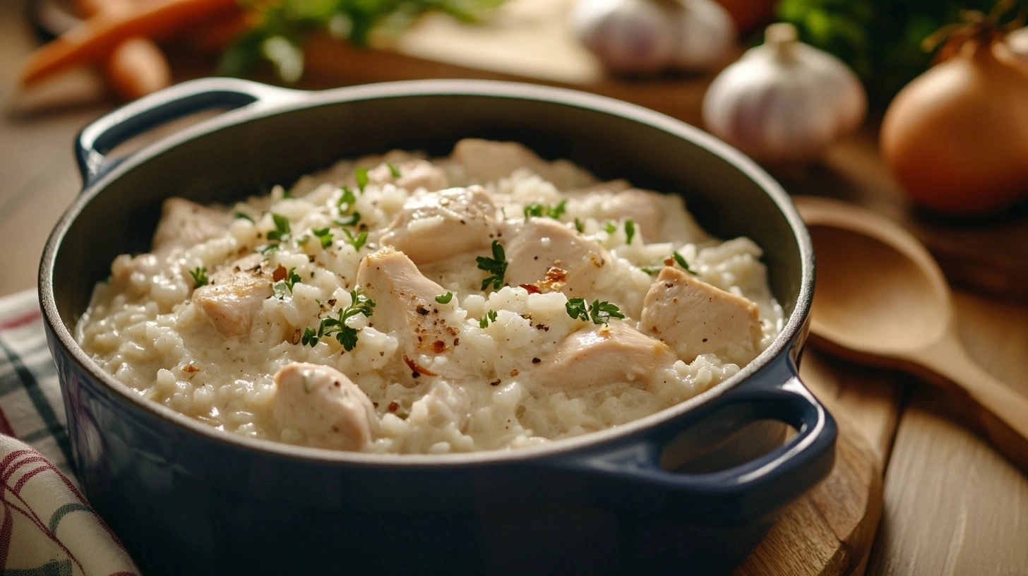 Creamy Chicken and Rice