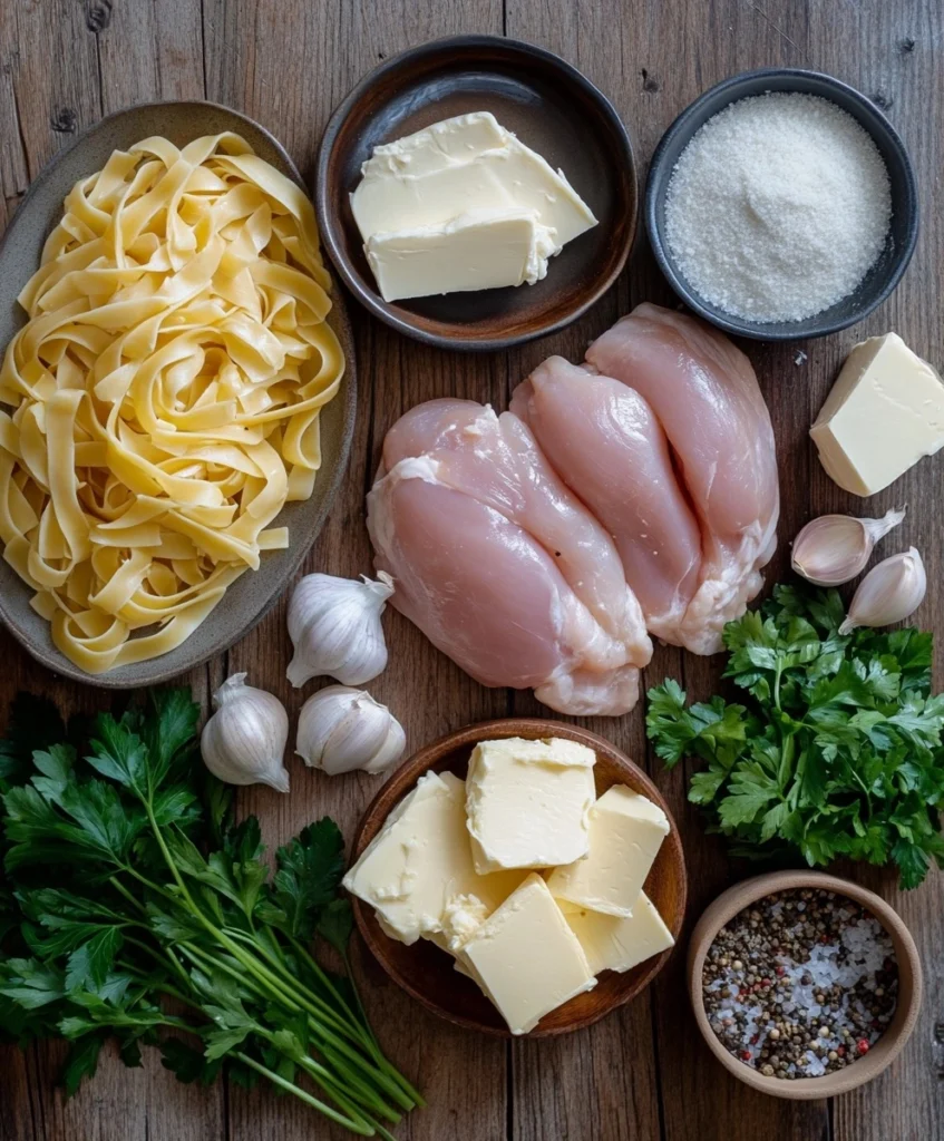 Garlic Parmesan Chicken Pasta