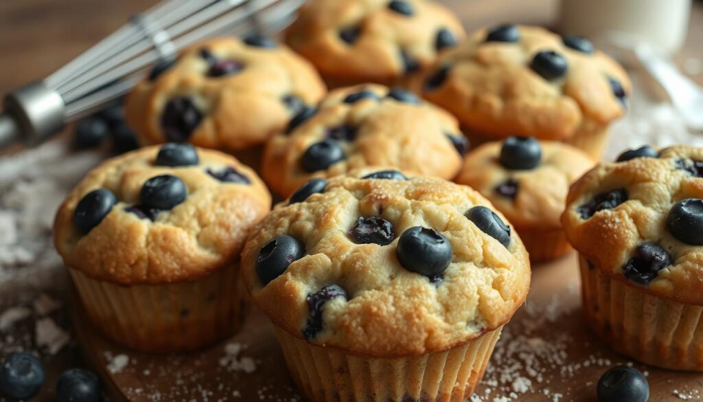 buttermilk blueberry muffins