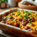 chili dog casserole