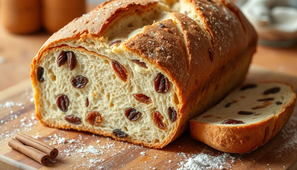 cinnamon raisin sourdough bread