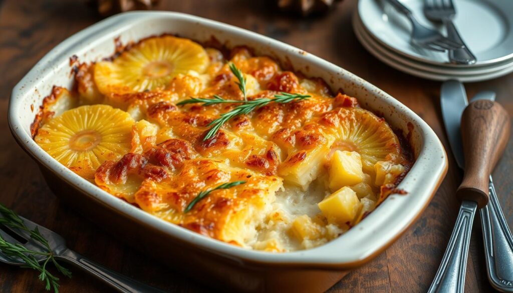 classic pineapple casserole