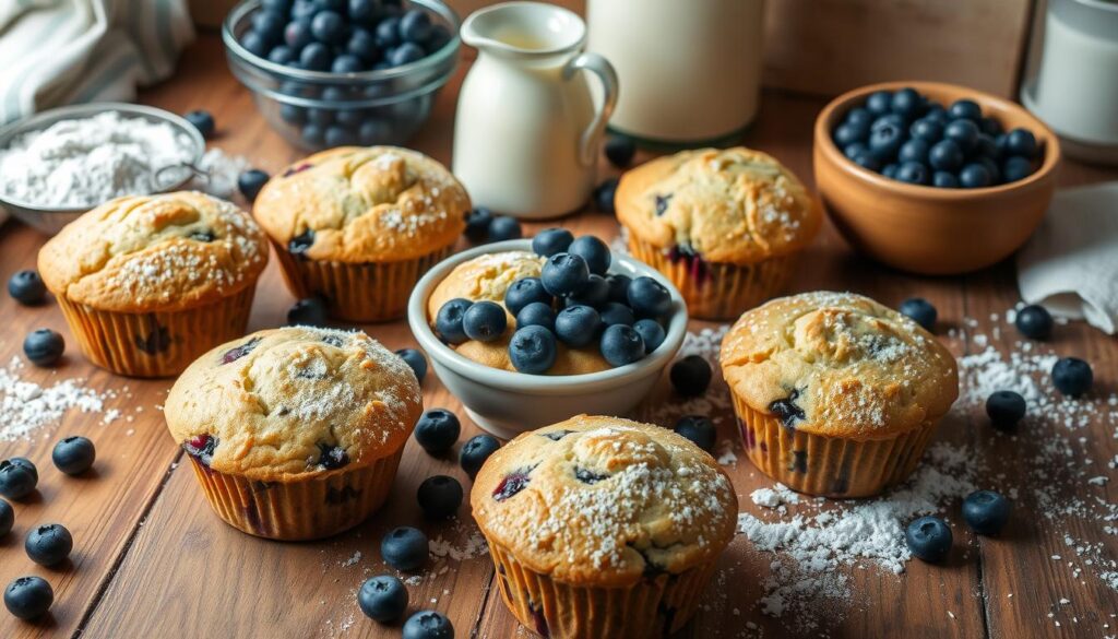 homemade blueberry muffin recipe