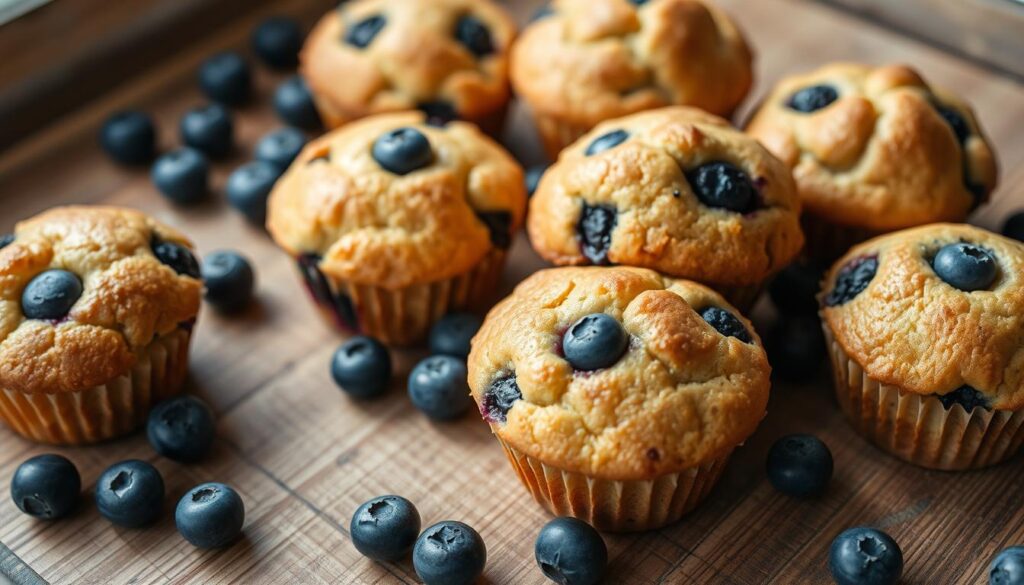 small blueberry muffins