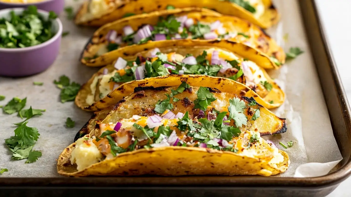 Crispy Potato Tacos Recipe