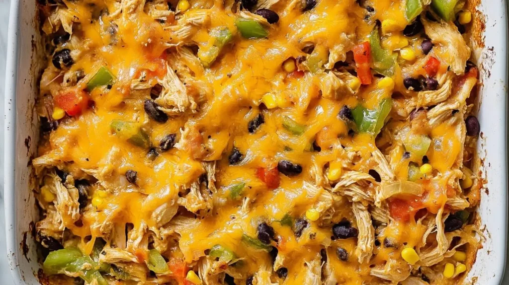 Healthy Chicken Walking Taco Casserole recipe