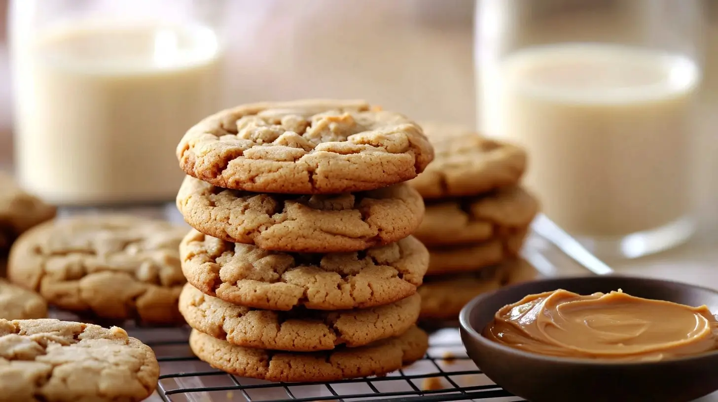 4 ingredient peanut butter cookies