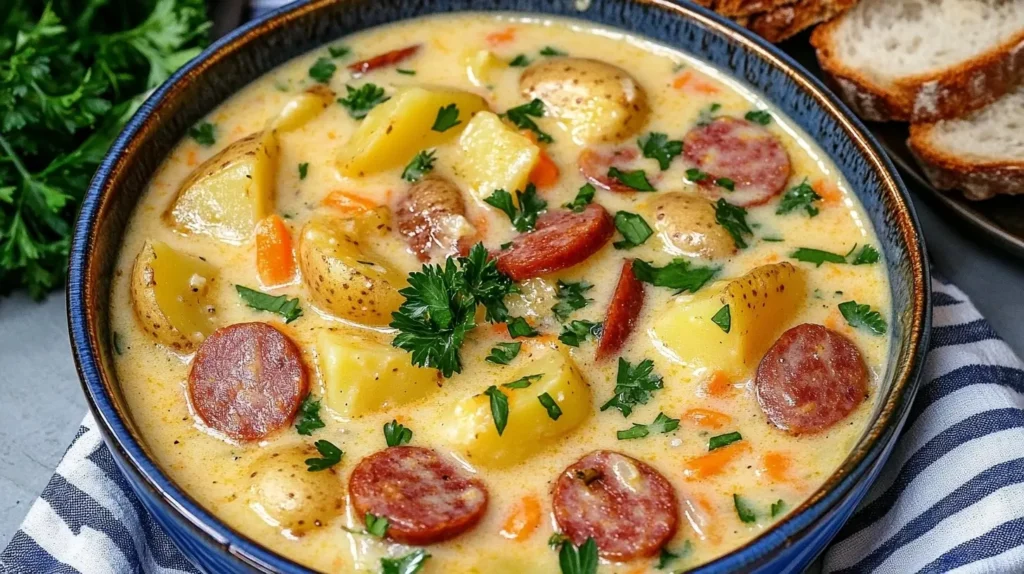 Kielbasa Potato Soup