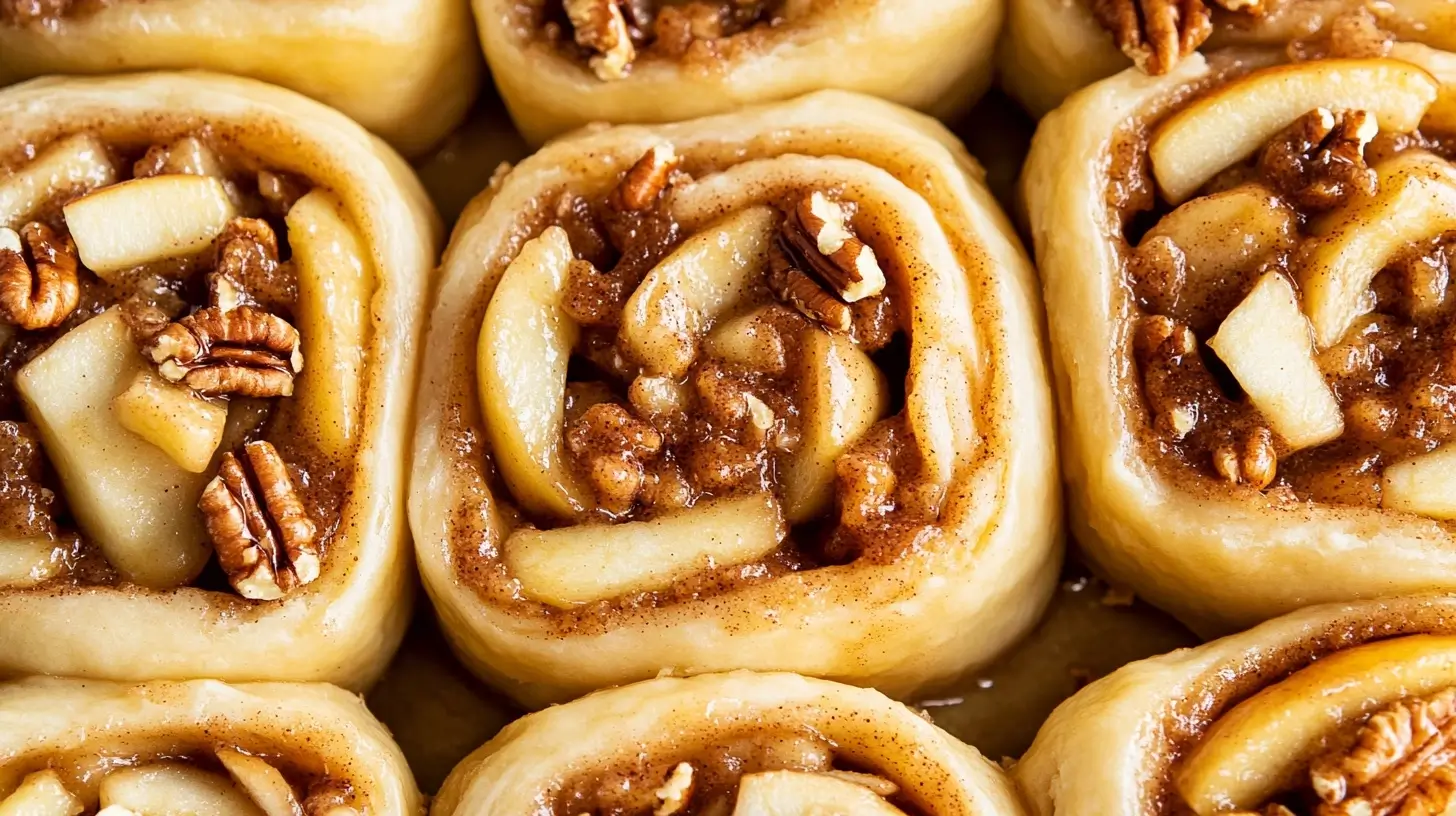 Cinnamon Rolls with Apple Pie