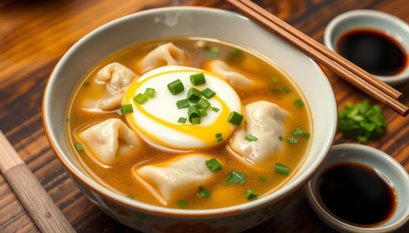 Wonton Egg Drop Soup