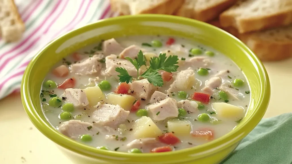 Smoked Turkey-Potato Chowder
