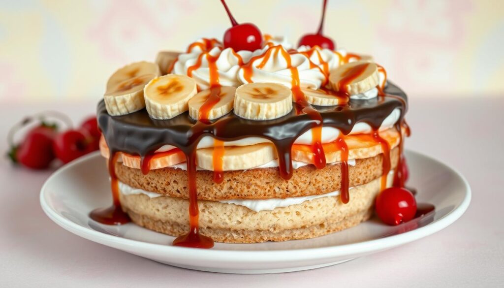 banana split cake