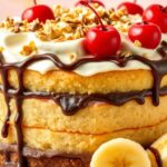 banana split cake