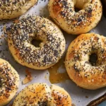 sourdough discard bagels 1