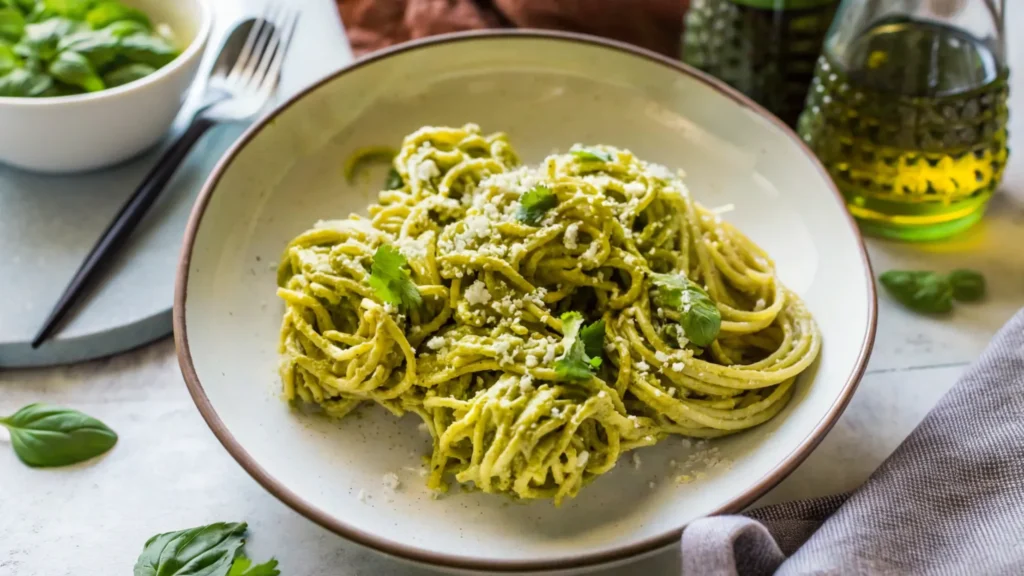 mexican green spaghetti recipe