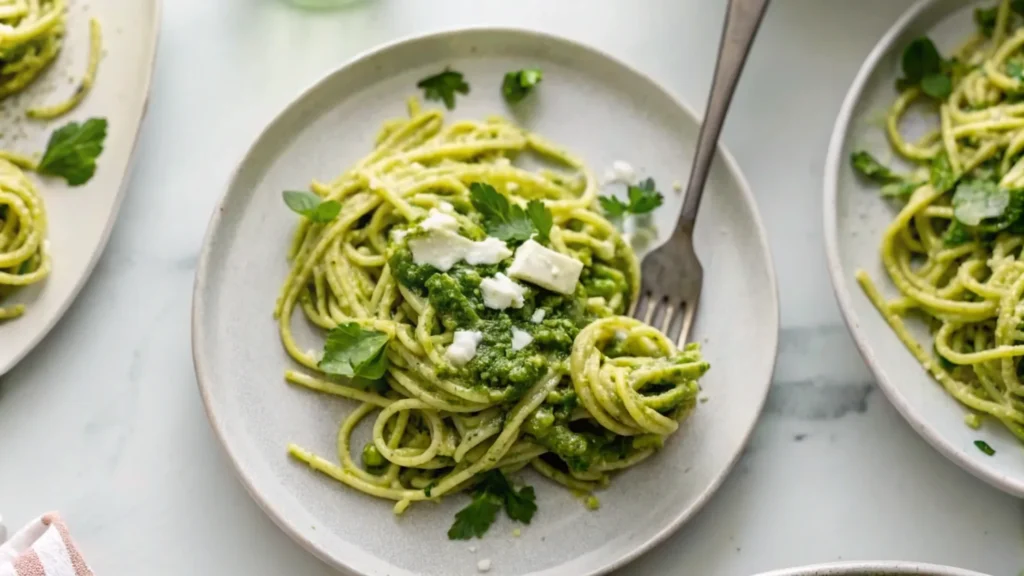 mexican green spaghetti recipe