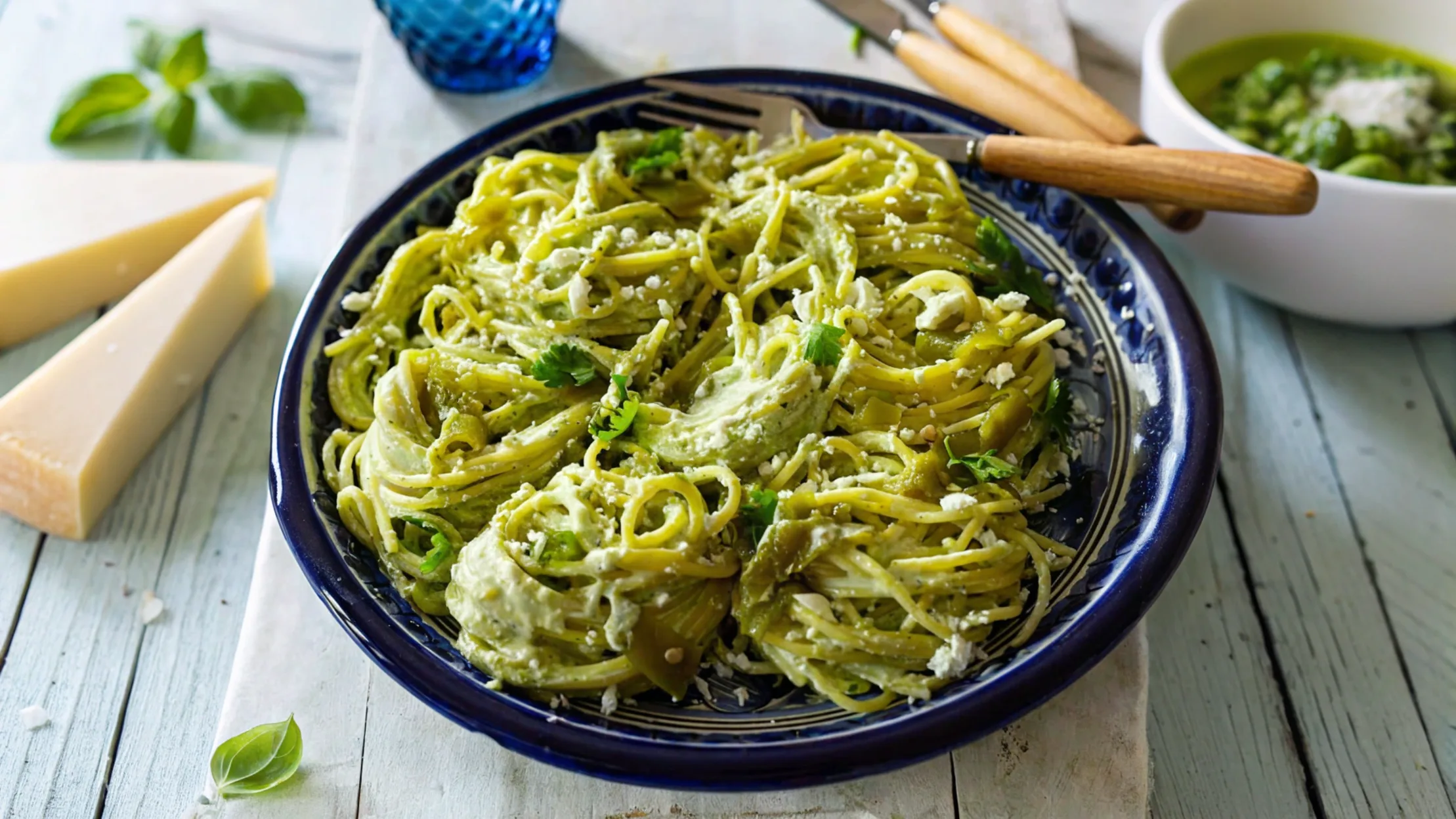 mexican green spaghetti recipe