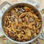 mushroom chicken and rice