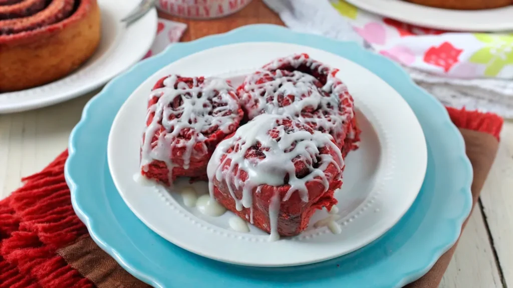 Red Velvet Cinnamon Roll