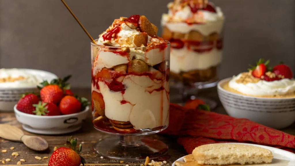 strawberry banana pudding